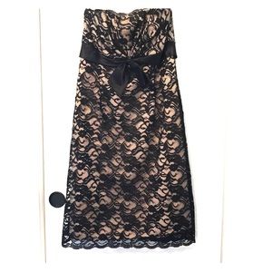 Black Lace Party Dress
